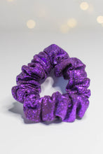 Load image into Gallery viewer, Purple Sparkle Scrunchie
