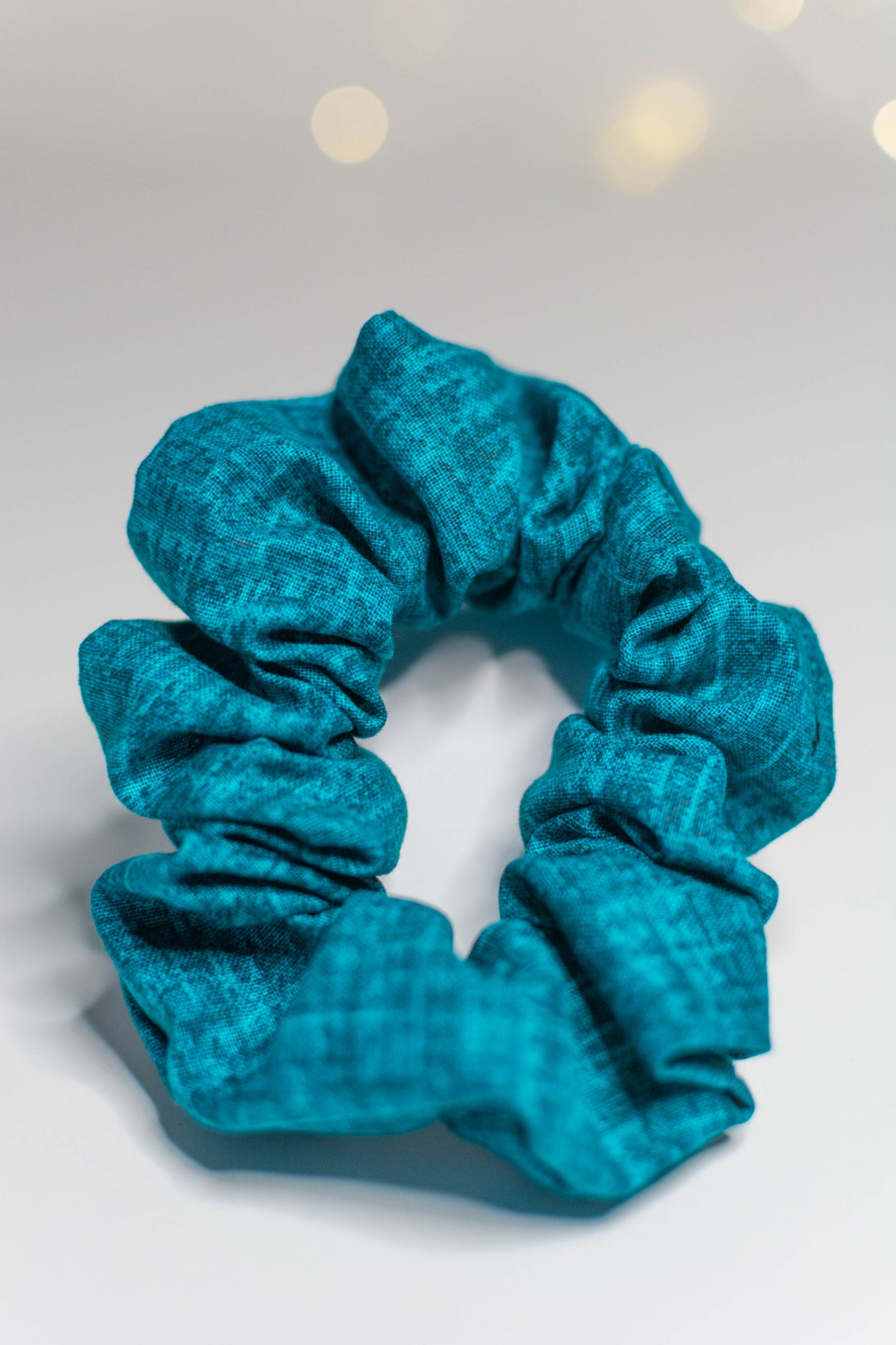 Turquoise Scrunchie