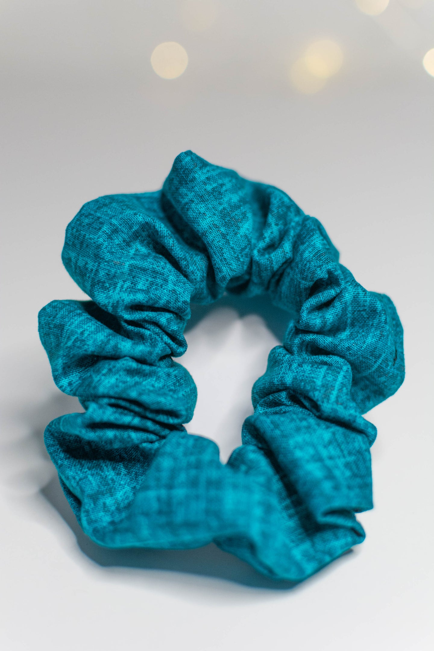 Turquoise Scrunchie
