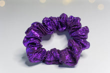 Load image into Gallery viewer, Purple Sparkle Scrunchie

